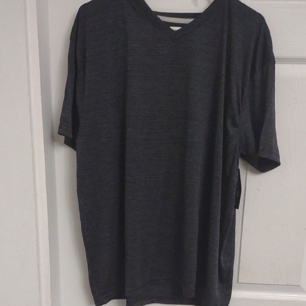 Men's Black V-Neck T-Shirt